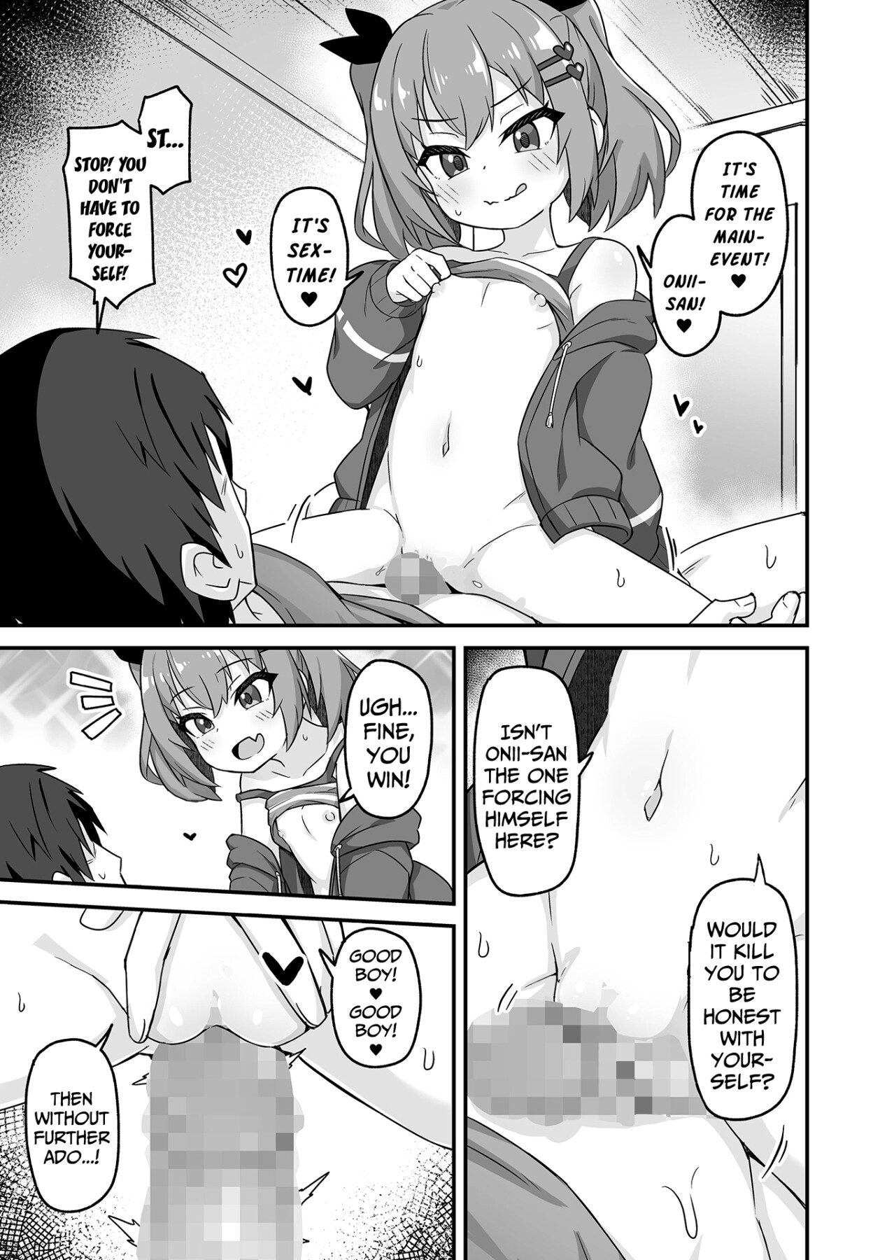 Hentai Manga Comic-Codependent Sex With a Cheeky Runaway Girl-Read-7